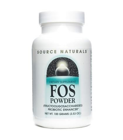 FOS Powder, Source Naturals (100g) - Click Image to Close