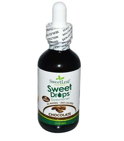 Chocolate Liquid Stevia, SweetLeaf (60ml) - Click Image to Close
