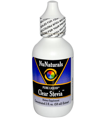 Clear Stevia Liquid, NuNaturals (59ml) - Click Image to Close