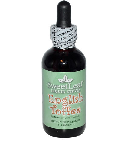English Toffee Liquid Stevia, SweetLeaf (60ml) - Click Image to Close