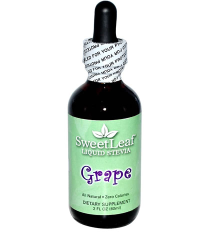 Grape Liquid Stevia, SweetLeaf (60ml) - Click Image to Close