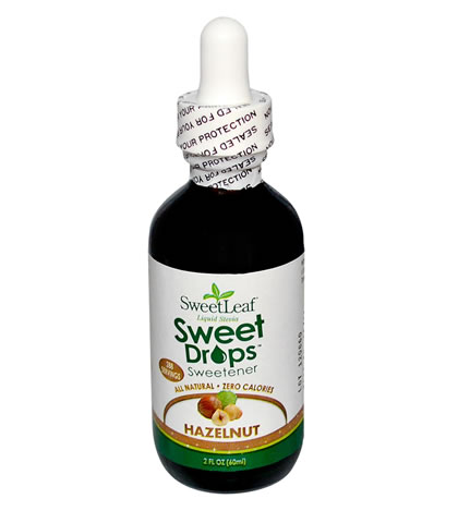 Hazelnut Liquid Stevia, SweetLeaf (60ml) - Click Image to Close