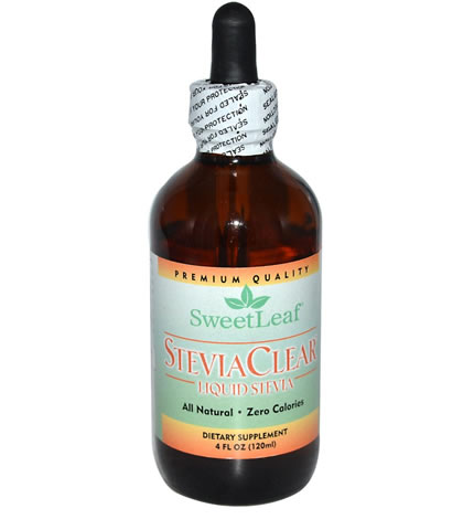 Premium Natural Liquid Stevia, SweetLeaf (120ml) - Click Image to Close