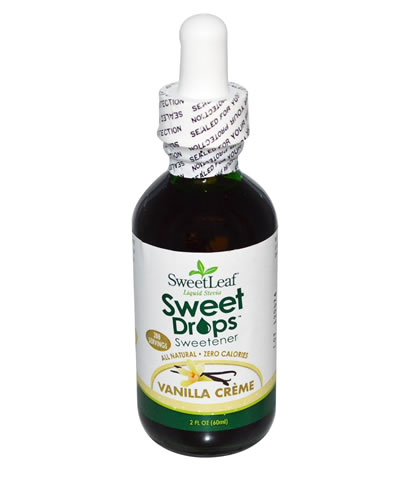 Vanilla Creme Liquid Stevia, SweetLeaf (60ml) - Click Image to Close