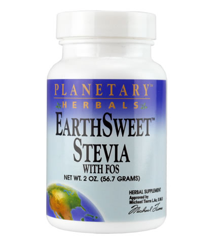 EarthSweet Stevia FOS, Planetary Herbals (56.7g) - Click Image to Close