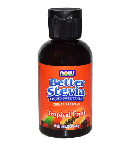 Liquid Stevia Tropical Fruit Flavor, Now Foods (60ml) - Click Image to Close