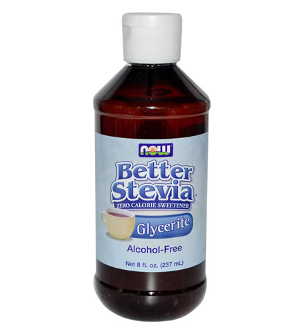Stevia Glycerite, Now Foods (237ml) - Click Image to Close
