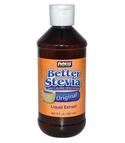 Original Liquid Stevia, Now Foods (237ml) - Click Image to Close