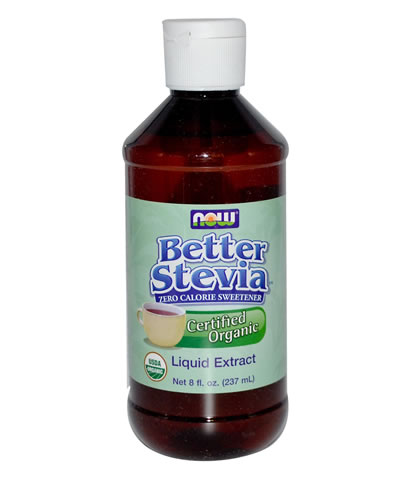 Organic Stevia, Now Foods (237ml) - Click Image to Close