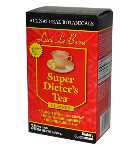 Super Dieter's Tea, 30 Tea Bags, Natrol - Click Image to Close