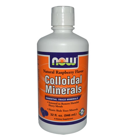 Raspberry, Coll. Minerals, Now Foods (946ml) - Click Image to Close