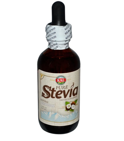Natural Coconut Liquid Stevia, KAL (54.7 ml) - Click Image to Close