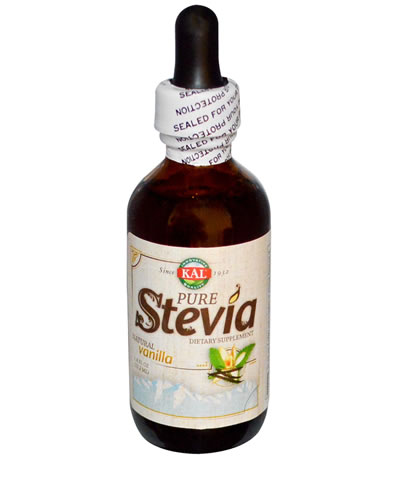 Natural Vanilla Liquid Stevia, KAL (53.2 ml) - Click Image to Close