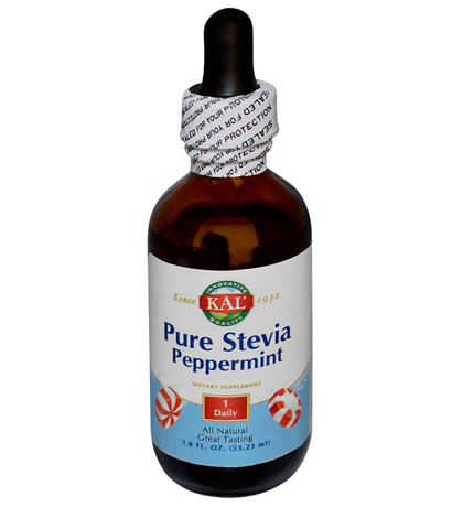 Peppermint Liquid Stevia, KAL (53.23 ml) - Click Image to Close