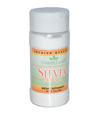 Organic Stevia Extract, Sweetleaf (25g) - Click Image to Close
