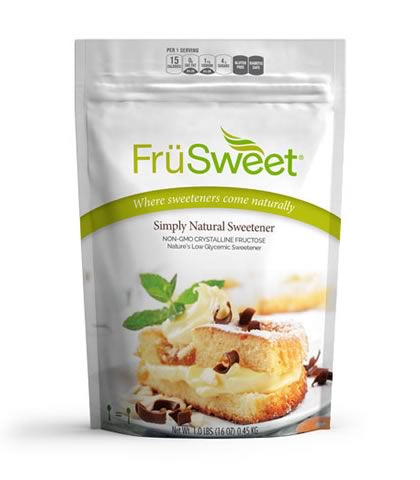 FruSweet Crystalline Fructose, Steviva (454g) - Click Image to Close