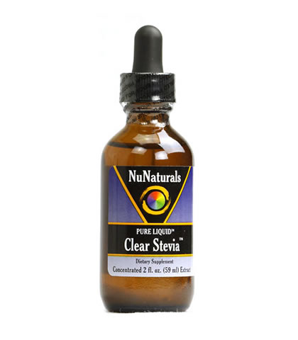 NuNaturals, Clear Stevia, Glass Bottle (59 ml) - Click Image to Close