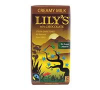 Creamy Milk Chocolate Bar with Stevia, Lily's (85g)